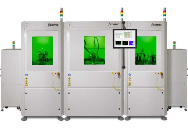 Fibers alignment systems. Micro-optics automatic assembly systems with ...